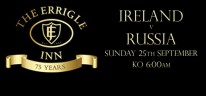 RWC 2011: Ireland v Russia at the Errigle.