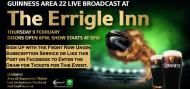 Line up confirmed for Guinness Area 22 at The Errigle Inn