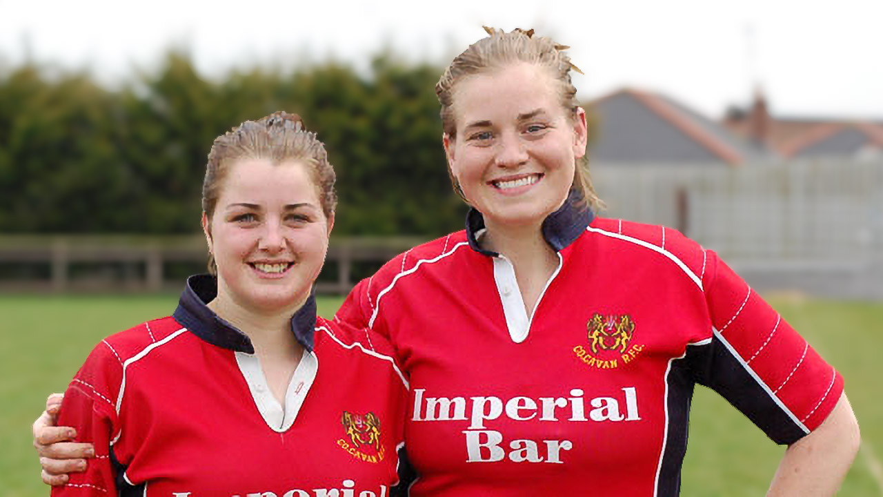 Ulster Women: Co Cavan’s Quinn and Reynolds.