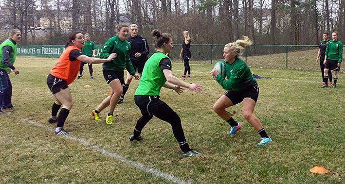 Women: Mixed fortunes in Day 1 for Ireland Women’s 7’s.