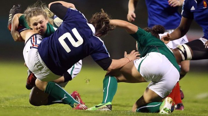 Women Six Nations: France 19 Ireland 15