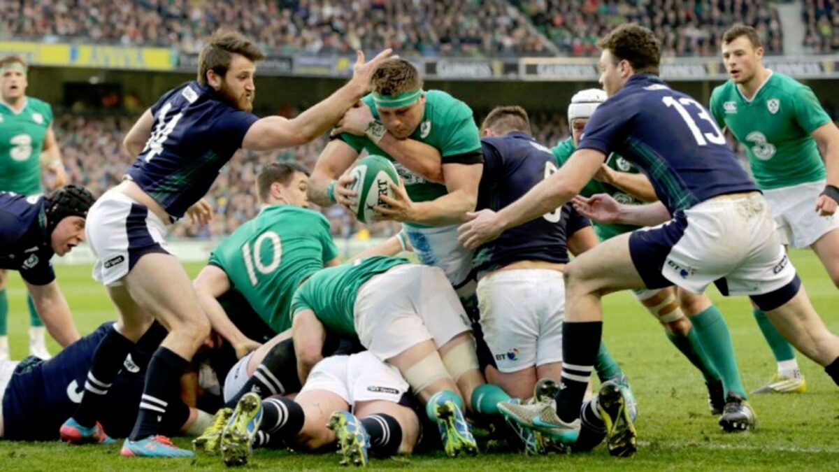 Six Nations: Ireland 35 Scotland 25