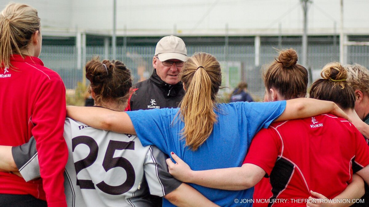 Provincial Women: Ulster go through their paces at Portadown RFC.