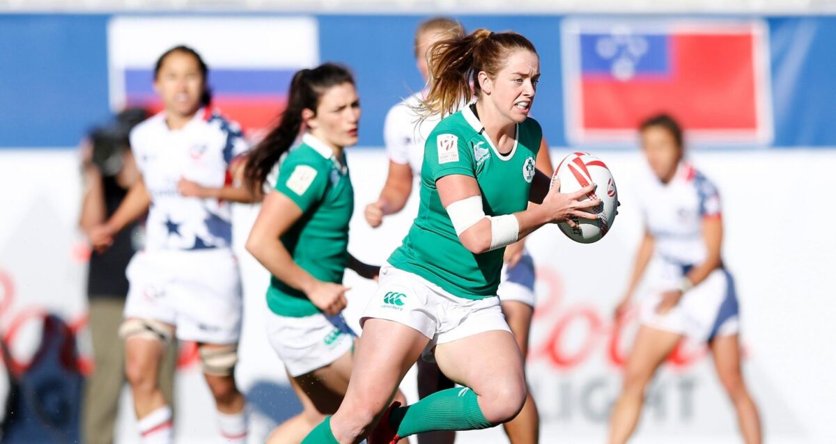 Mixed bag for Ireland Women on Day 1 of Las Vegas Sevens