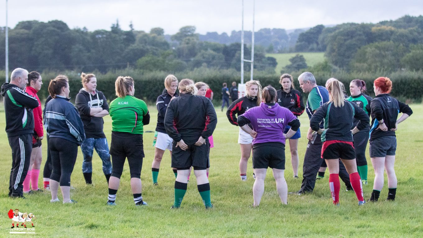 The Front Row Union Academy visit City of Derry Ladies