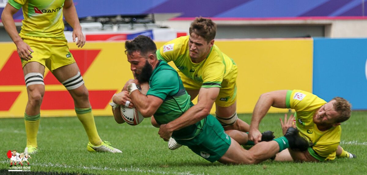 Ireland Men at the Paris Sevens