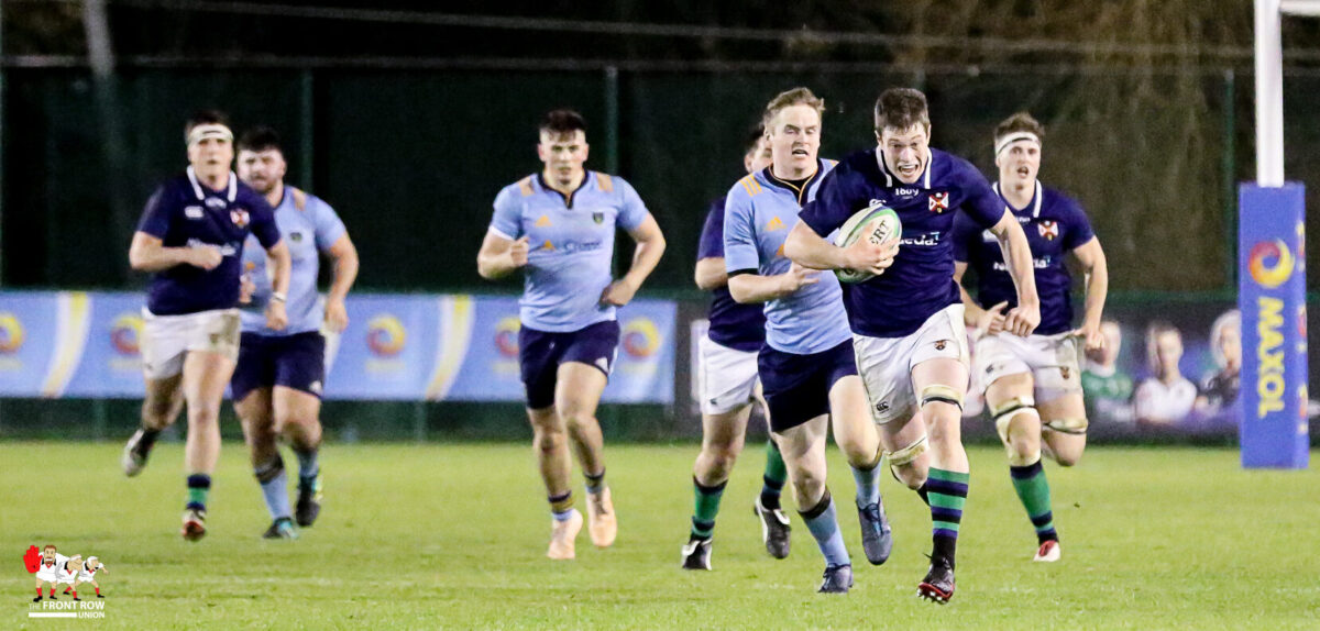 Club Men: Queen’s University Belfast 29 University College Dublin 24 (Dudley Cup)