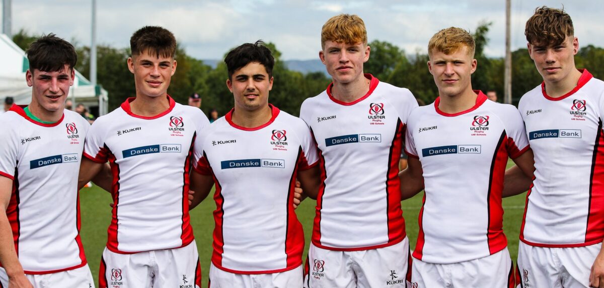 Interprovincial: Ulster Schools finish off in style.