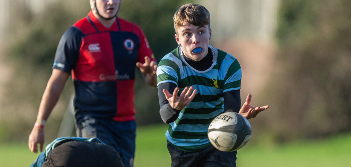 Irish Schools: Ballyclare High 21 St Gerards, Bray 36