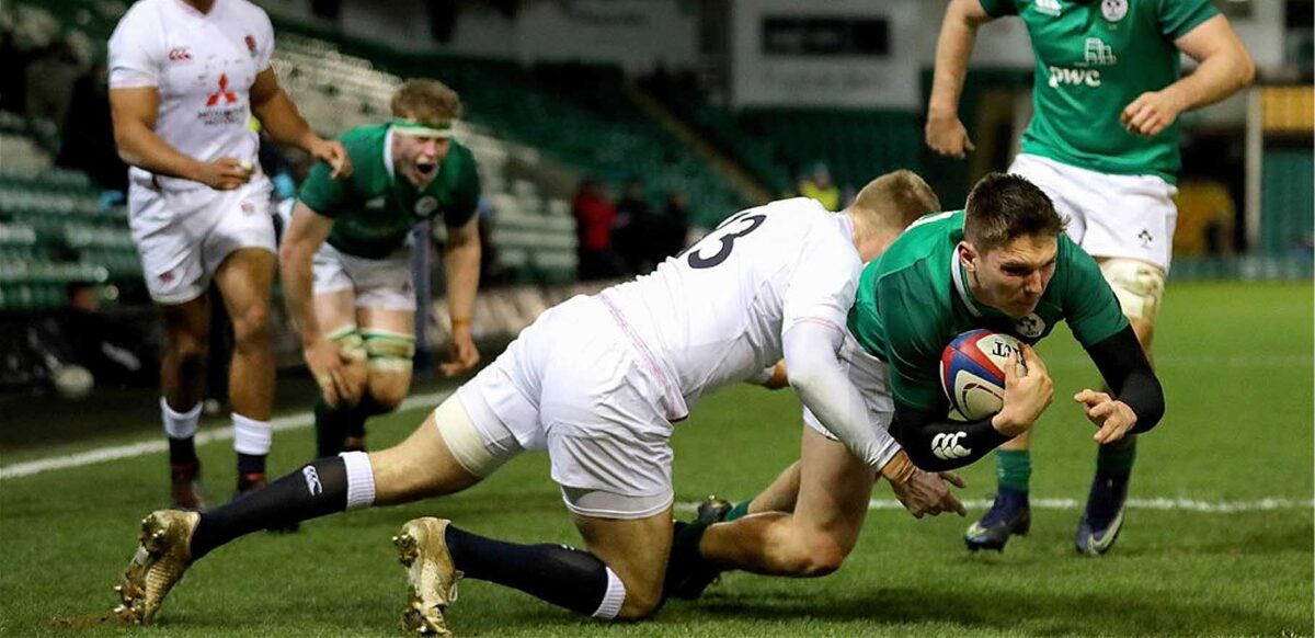 U20 Six Nations: England 21 Ireland 39