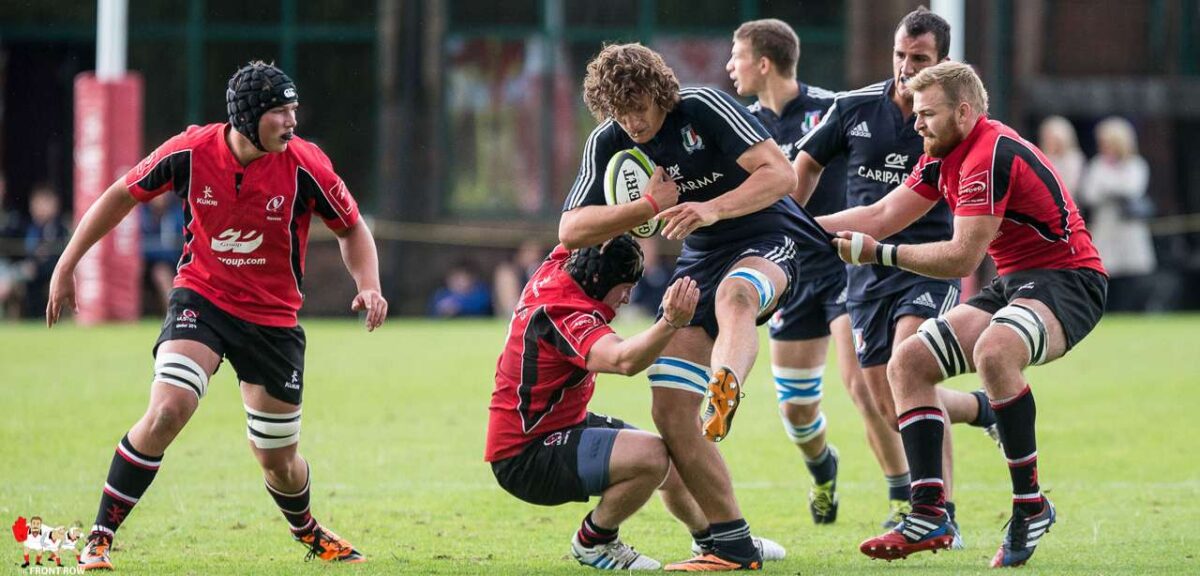 U20 Representative: Ulster 12 Italy 12