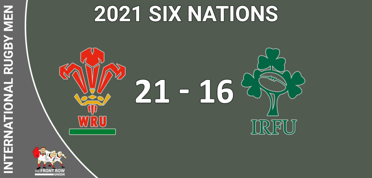 Six Nations: Wales 21 Ireland 16