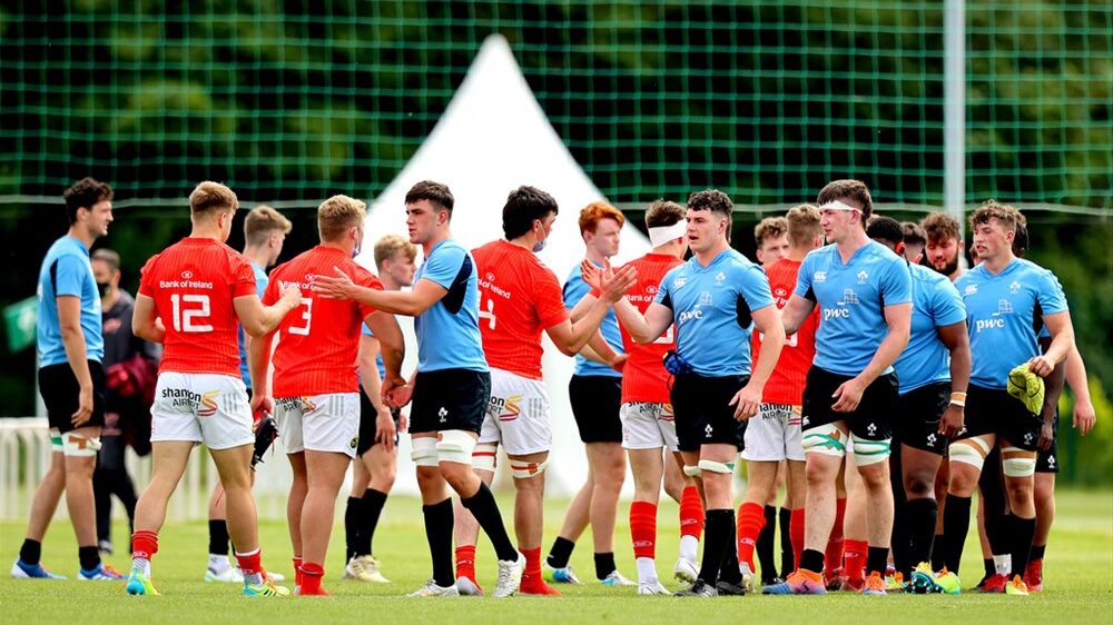 Friendly: Ireland U20 19 Munster A 35