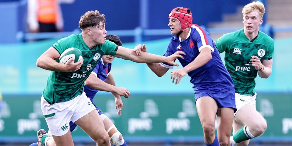 Six Nations: Ireland U20 28 France U20 34