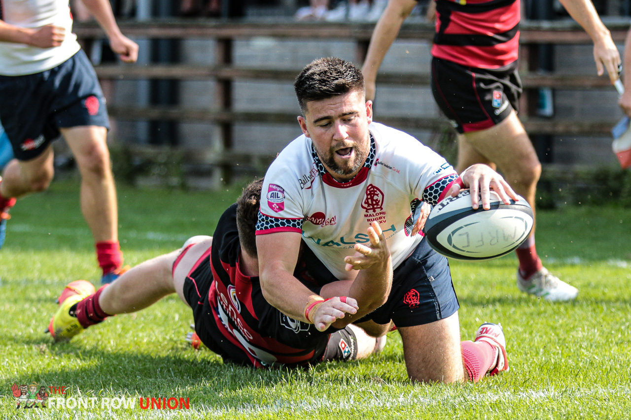 Premiership 1: Malone 41 City of Armagh 21