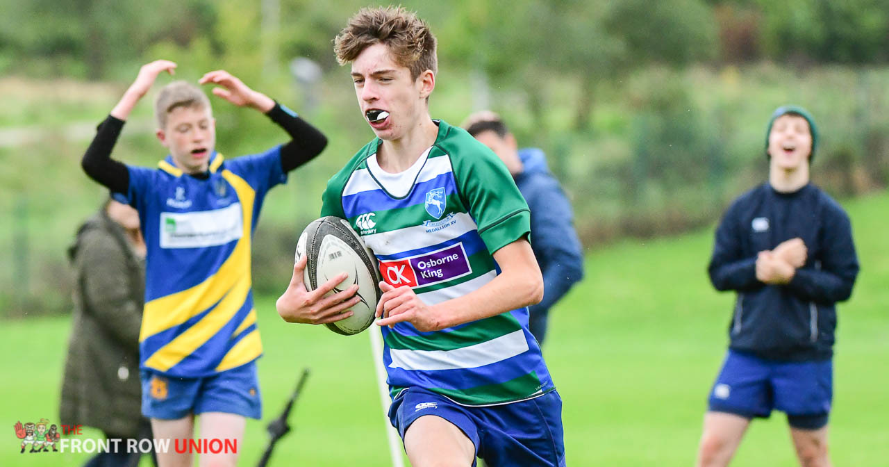 Schools U16 Cup: Grosvenor Grammar 33 Belfast High 7