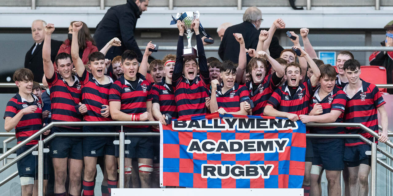 Schools U16 Cup; Ballymena Academy 29 Methodist College 17