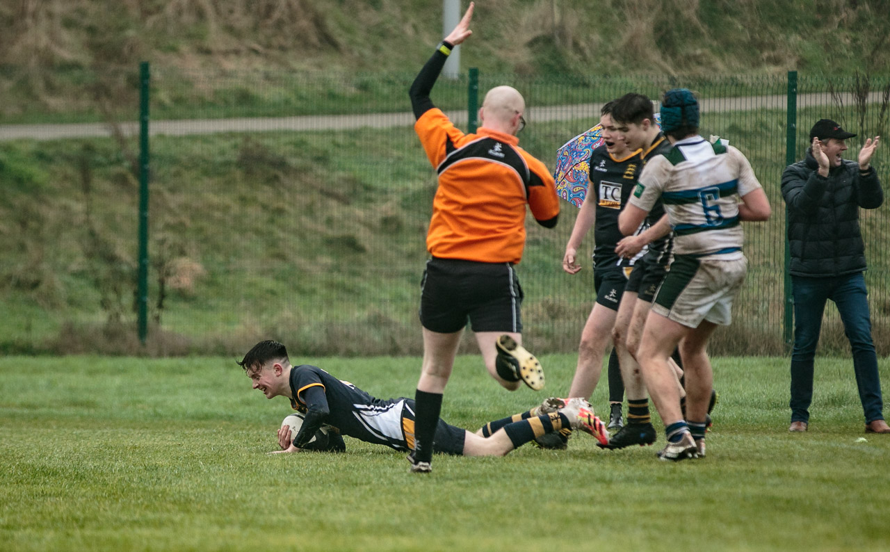 Schools Cup: Grosvenor Grammar 12 Omagh Academy 41