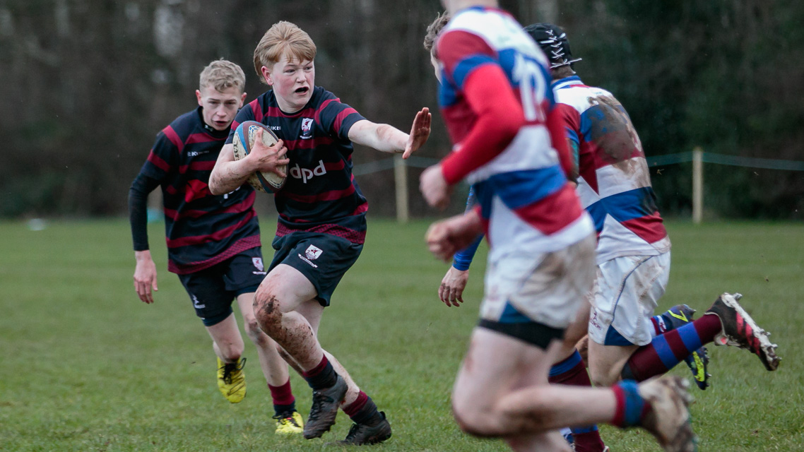 Medallion Plate: Dalriada School 0 Larne Grammar 19 Quarter Final