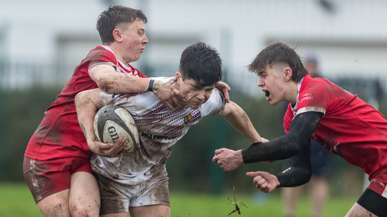 Schools Subsidiary Shield: Regent House 3 The Royal School Armagh 25 Quarter Final