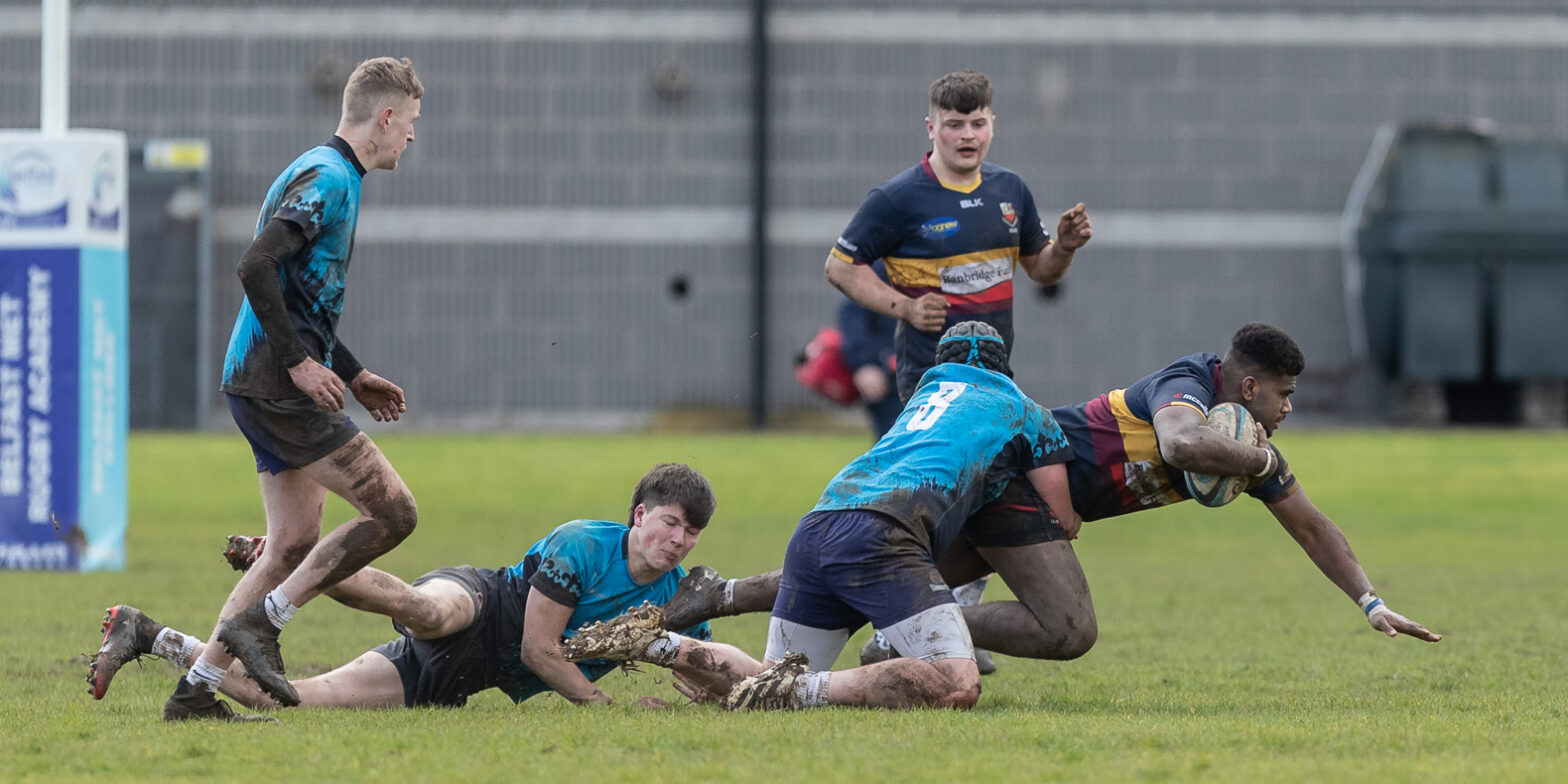 U18 Cup: Belfast Metropolitan College 23 Banbridge 12 Semi Final