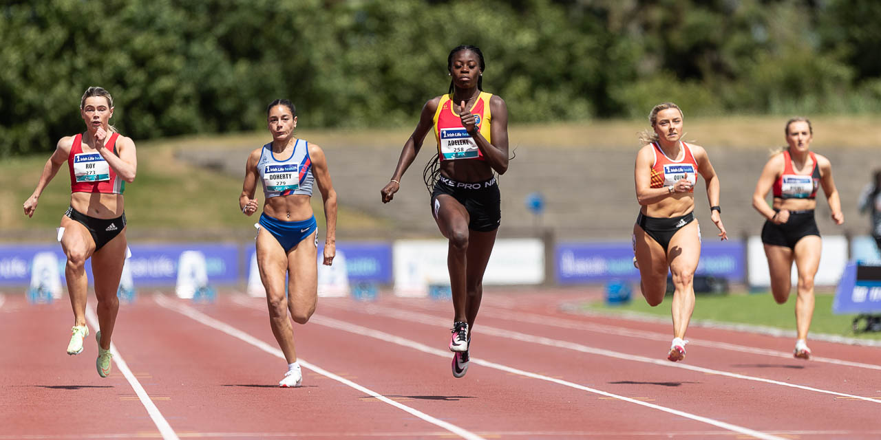 Club Athletics: 150th National Senior Track and Field Championships Day 2.