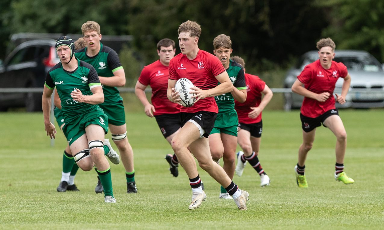 Friendly: Connacht U18 40 Ulster U18 Schools 7