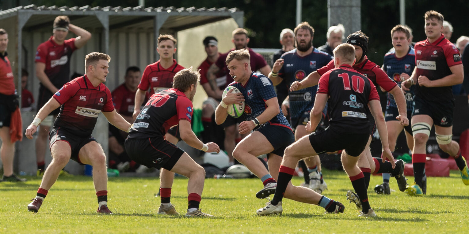 Ulster Rugby Premiership: Belfast Harlequins 26 Rainey OB 36 D2