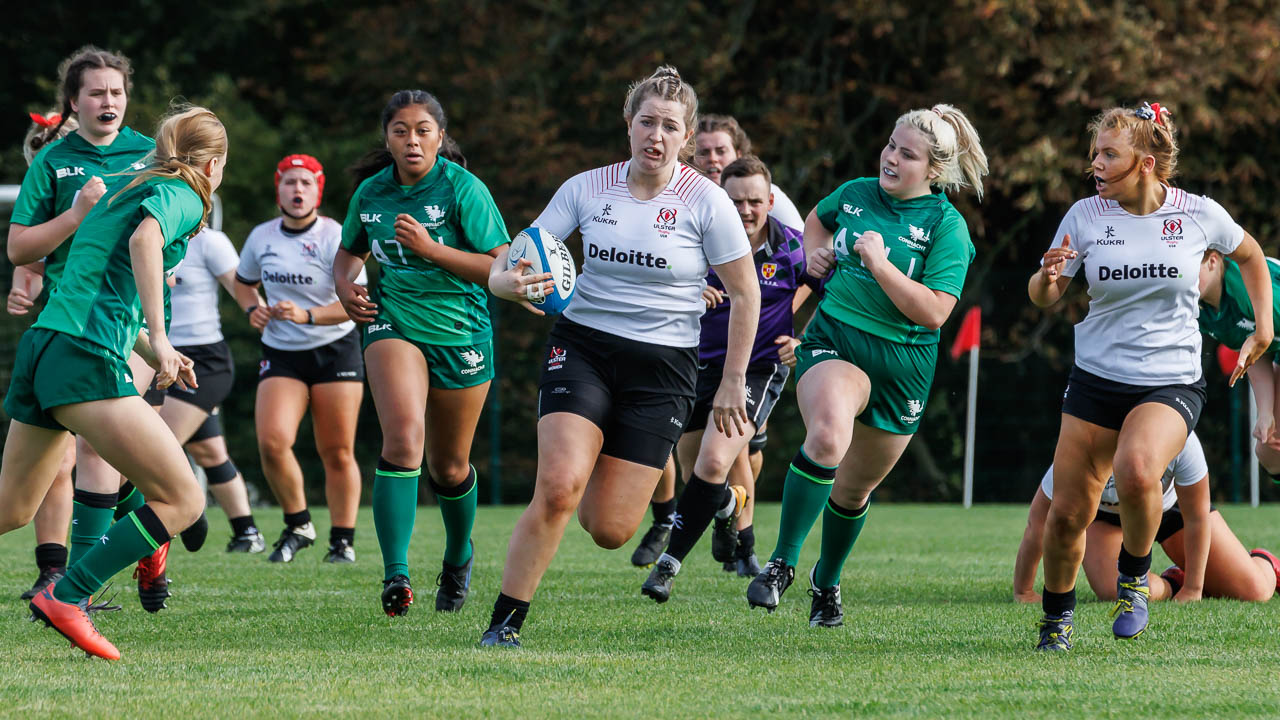 Interprovincial: Ulster U18 Girls 5 Connacht U18 Girls 39