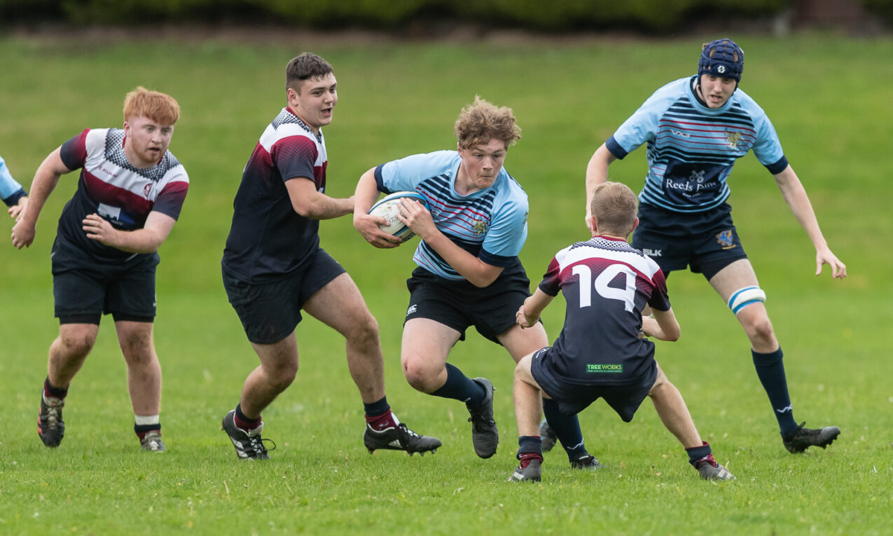 Schools Bowl: Carrickfergus Grammar School 19 Bangor Academy 41 (Qualifying)