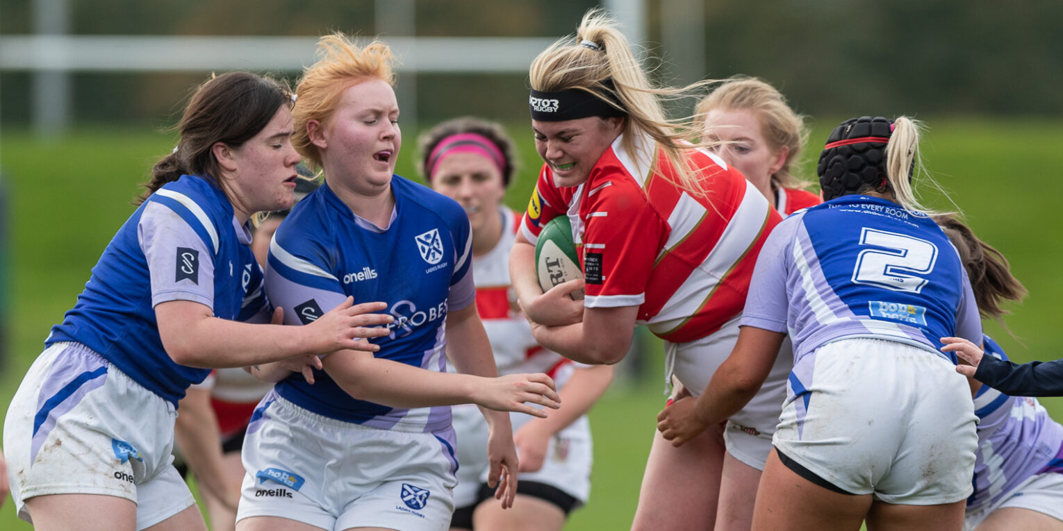 Championship Women: Queens II 5 Randalstown 46