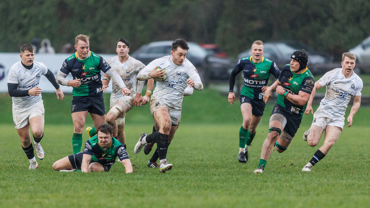 All Ireland League 1A: Ballynahinch 13 Cork Constitution 20