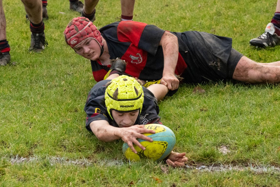 Medallion Shield: Royal School Armagh 52 Lurgan College 0