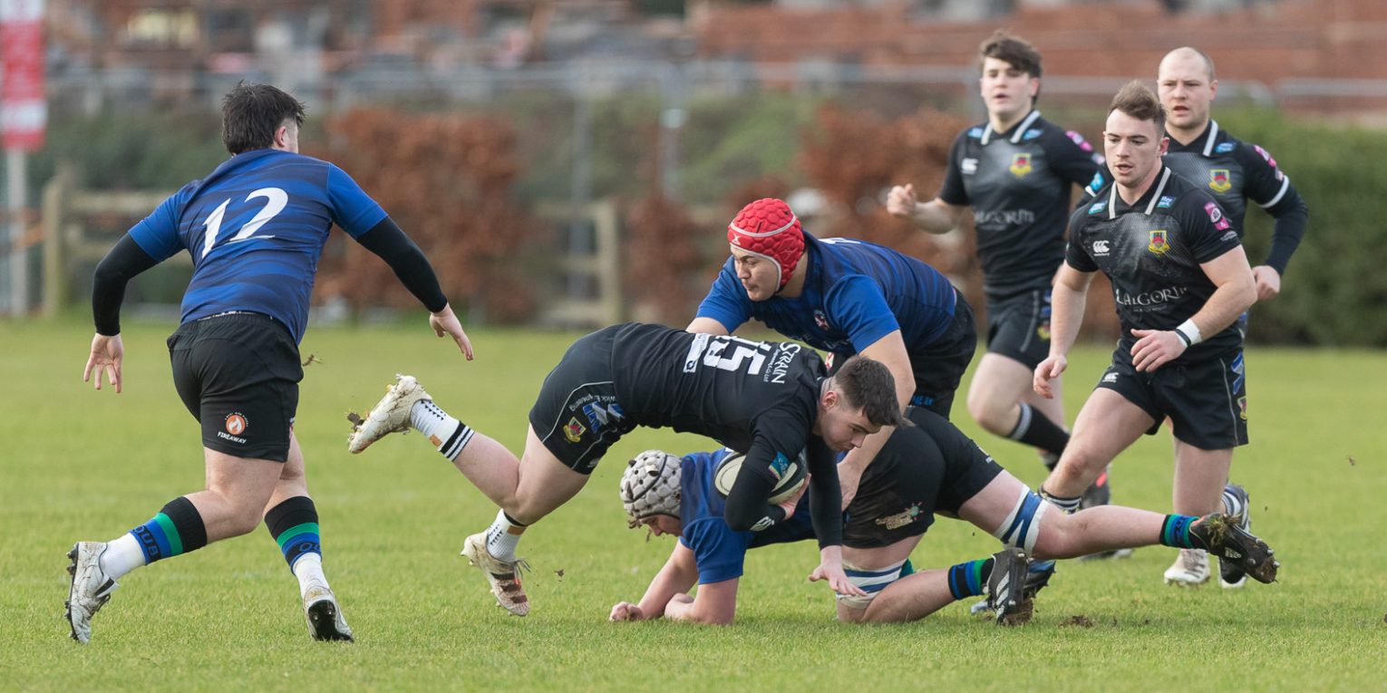 2nd XV League: Queens II 14 Ballymena II 19