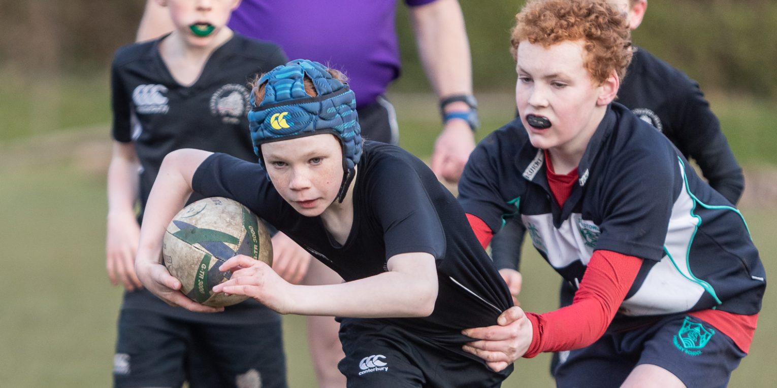 Mini Rugby: Strandtown PS v Campbell College Prep