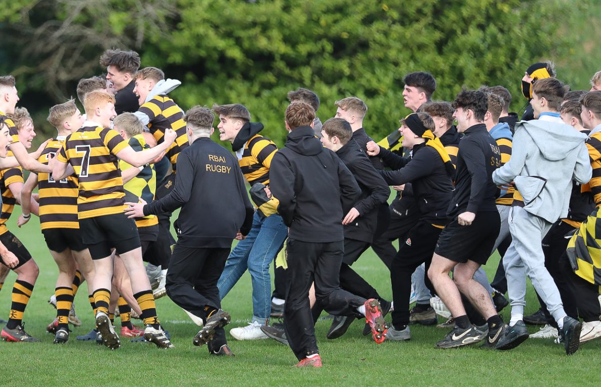 Medallion Shield: Royal Belfast Academical Institution 27 Campbell College Belfast 17 Semi Final