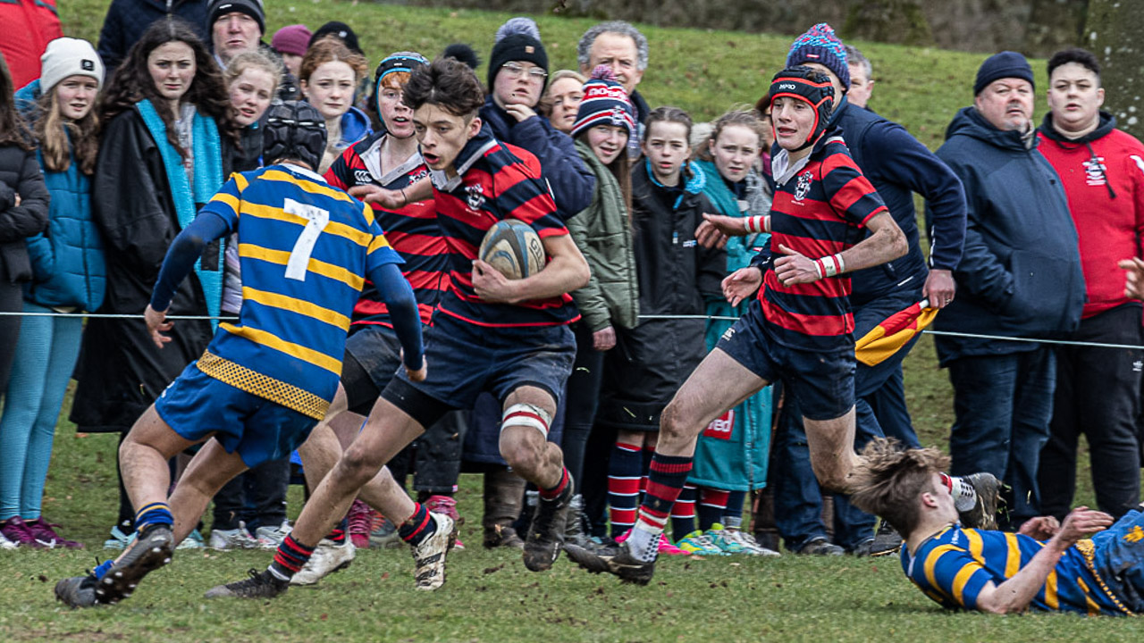 Medallion Shield: Ballymena Academy 39 Bangor Grammar 5 Quarter Final