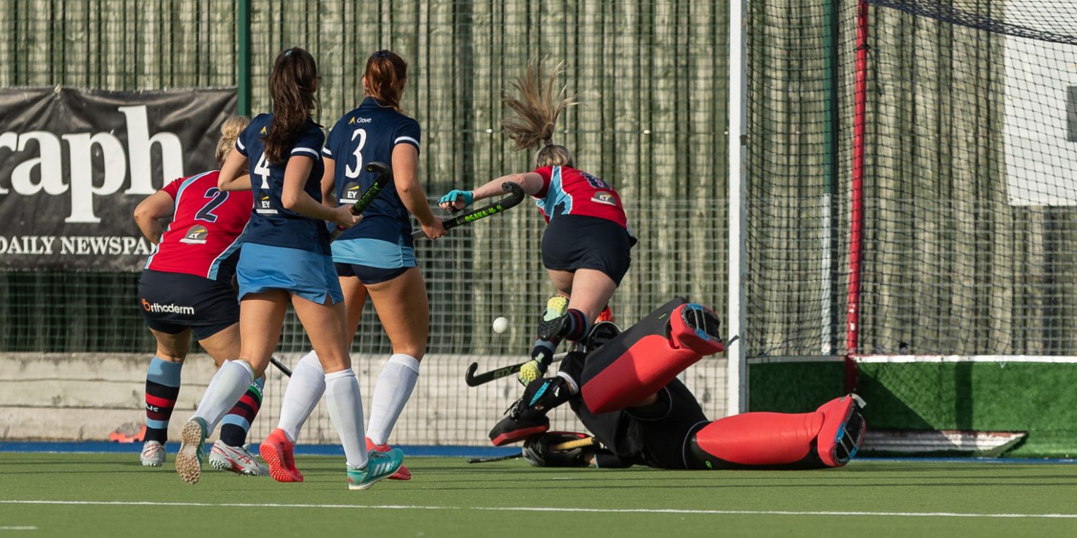 Women’s Irish Junior Cup: Belfast Harlequins 4 UCD 6 (AR)