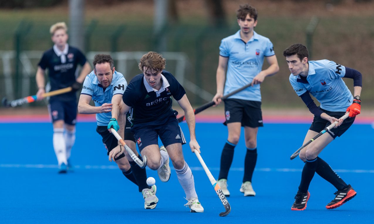 Men Premier: Queen’s University 3 Belfast Harlequins 2