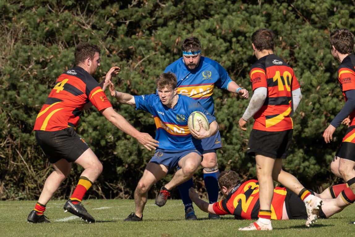 Gordon West Cup: Belfast High School Former Pupils 16 Strabane 10