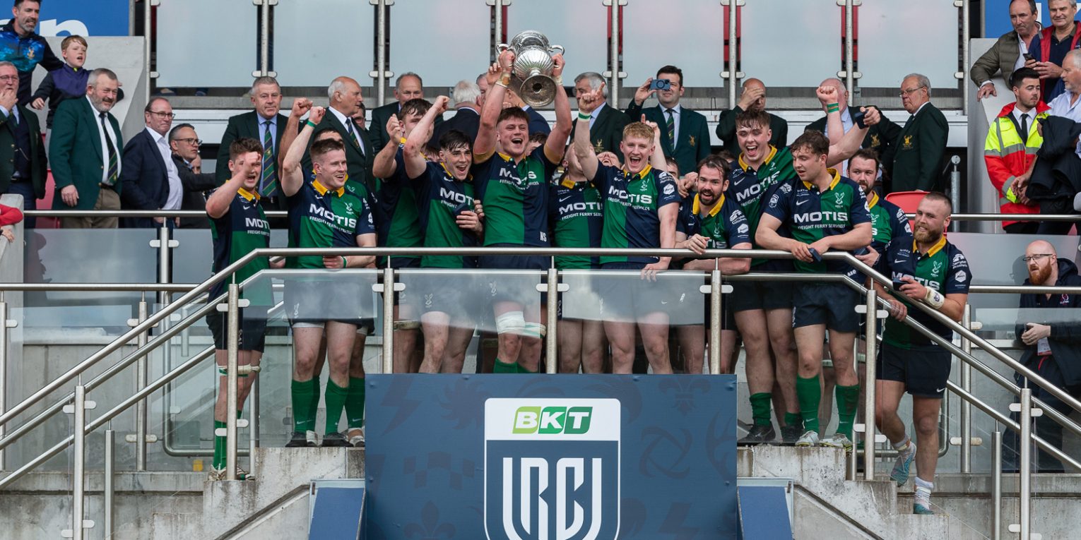 Senior Cup: Ballynahinch 32 Queens 15 Final