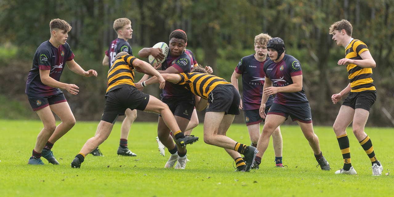 Under 16 Cup: Belfast Royal Academy 17 Royal Belfast Academical Institution 54