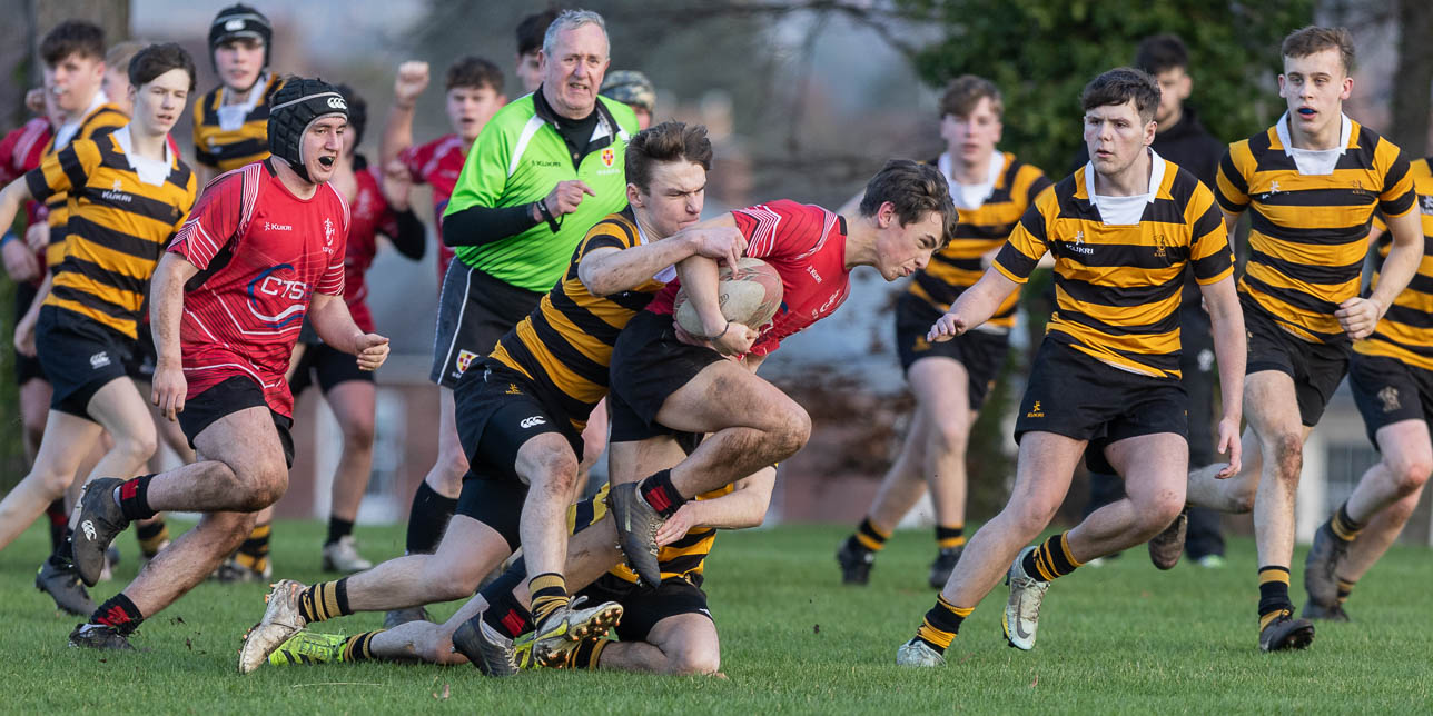 3rd XV Plate: Royal Belfast Academical Institution V 52 Regent House III 12 1st Round