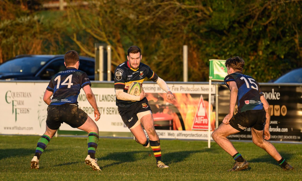 Junior Cup: Banbridge II 13 Queen’s University II 12 Group 2