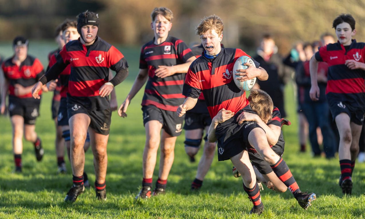 Medallion Trophy: Lurgan College 12 Larne Grammar School 3