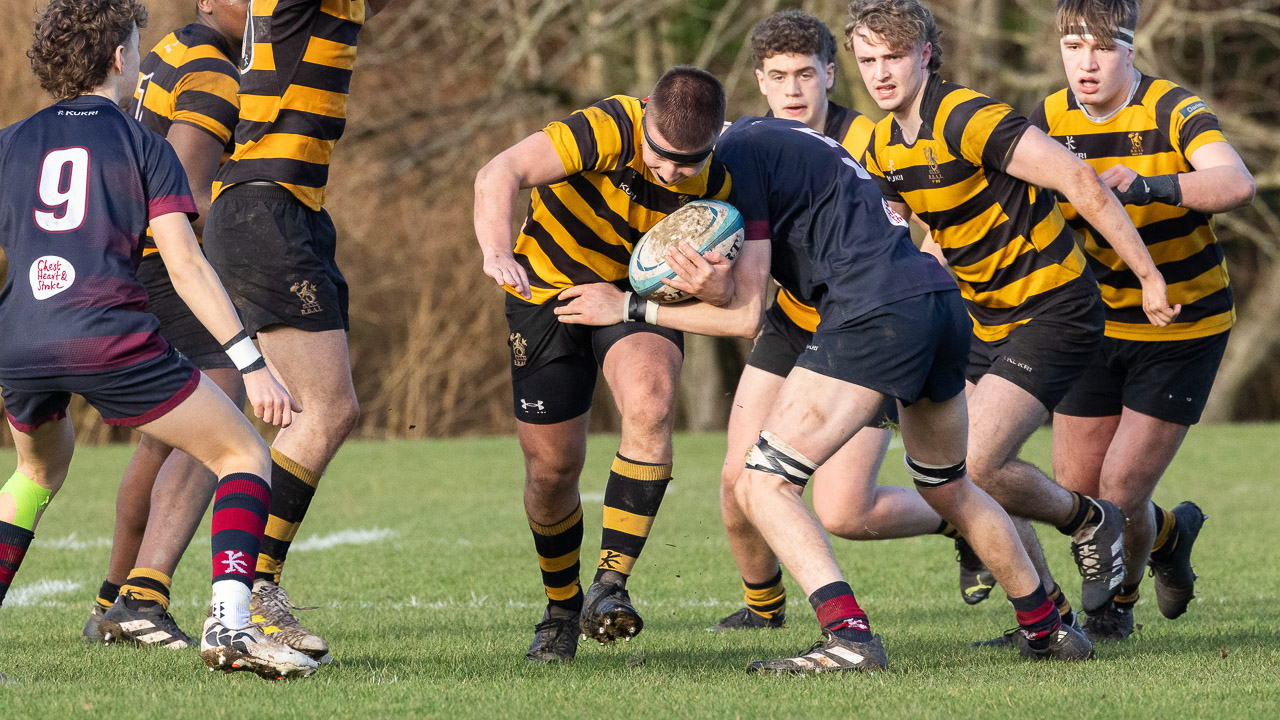 Schools 2XV Cup: Royal Belfast Academical Institution II 40 Belfast Royal Academy II 14 Semi Final