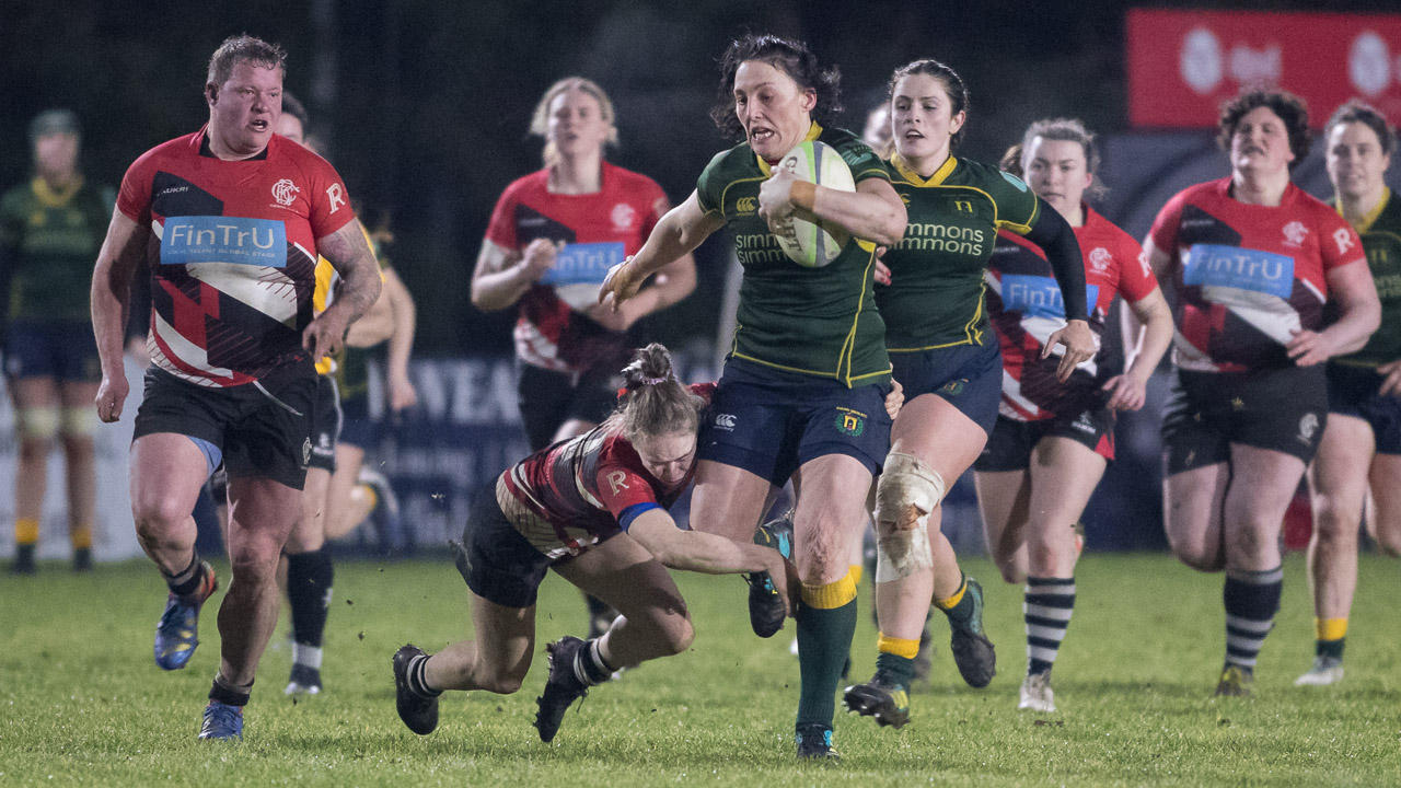 Women AIL: Cooke 5 Railway Union 29