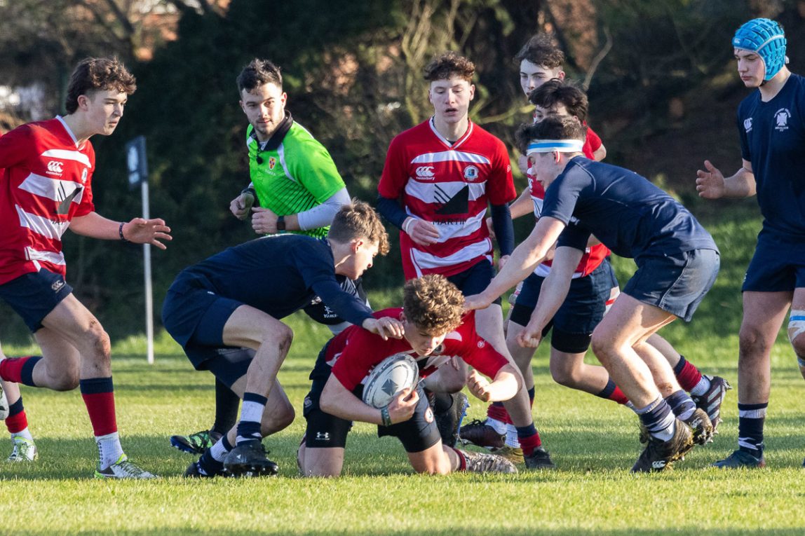 Medallion Plate: Methodist College 17 Ballyclare High 0 Semi Final