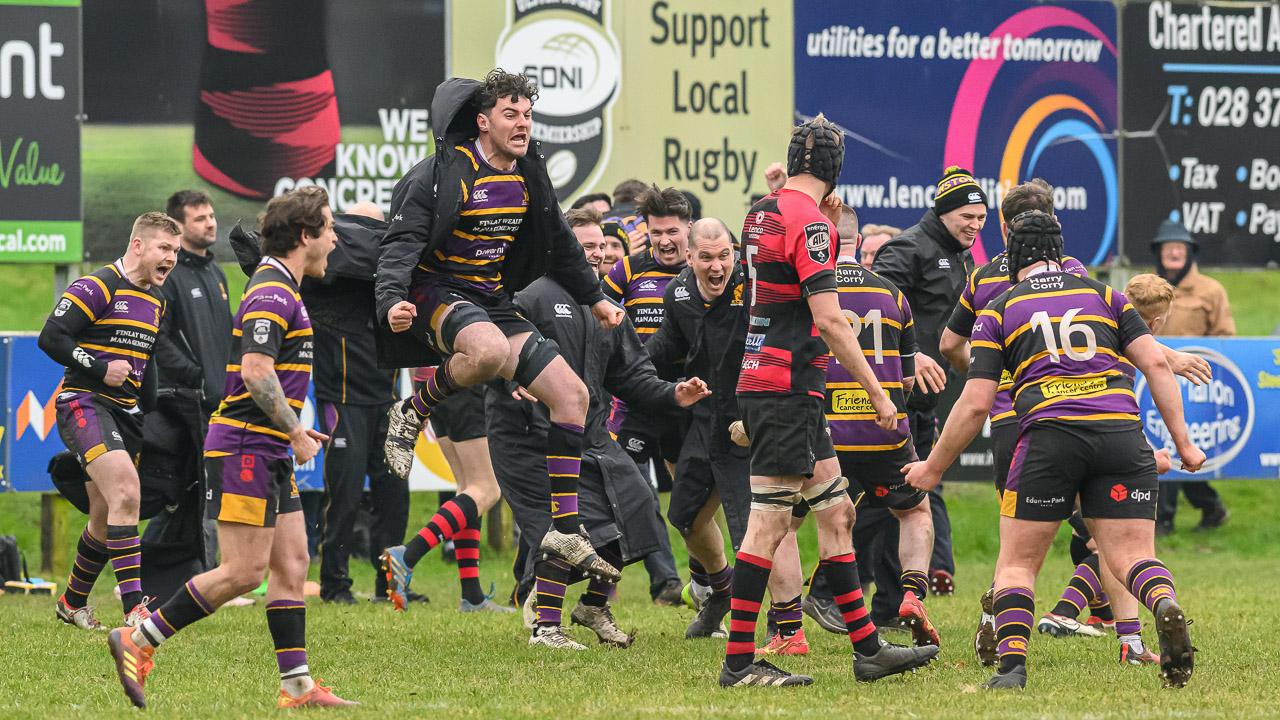 Senior Cup: City of Armagh 21 Instonians 22 Semi Final