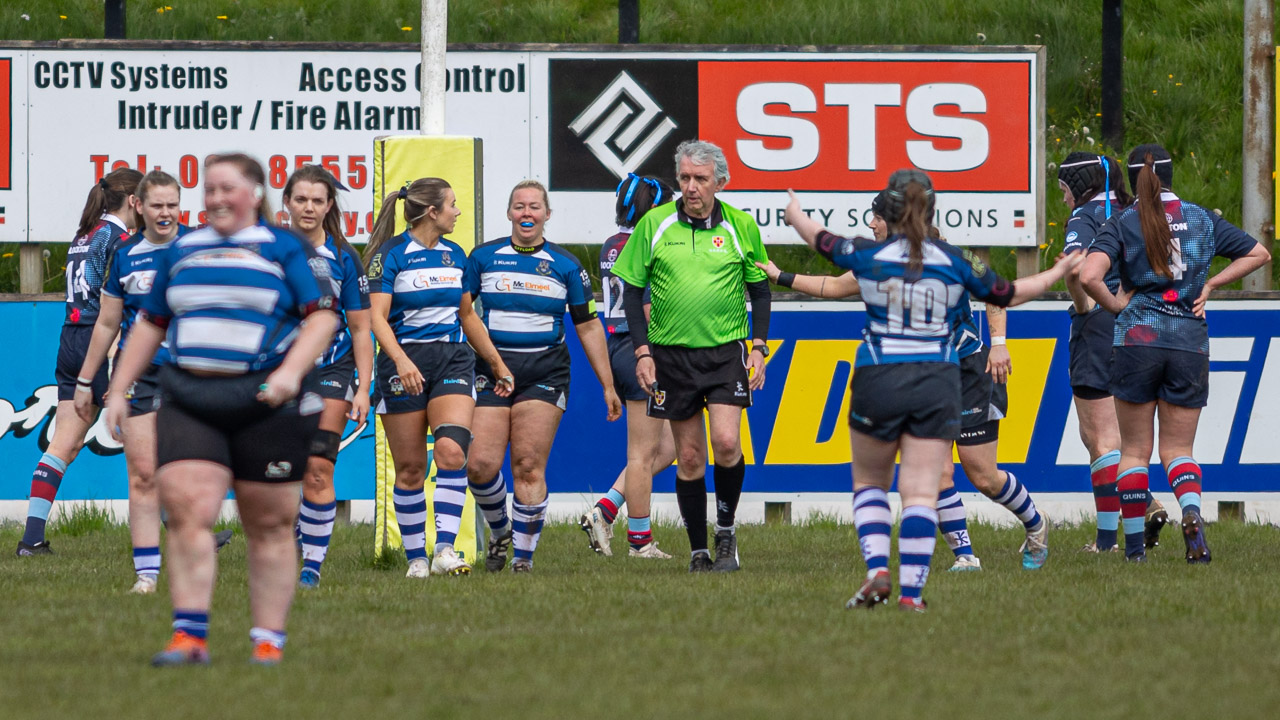 Junior Shield: Dungannon 40 Belfast Harlequins 0 Women’s Final